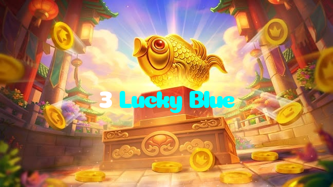 3 Lucky Blue خوش آمدید بونس +600% پیشکش موبائل ایپ کے پروموشن سیکشن میں دکھائی دیتی ہے۔